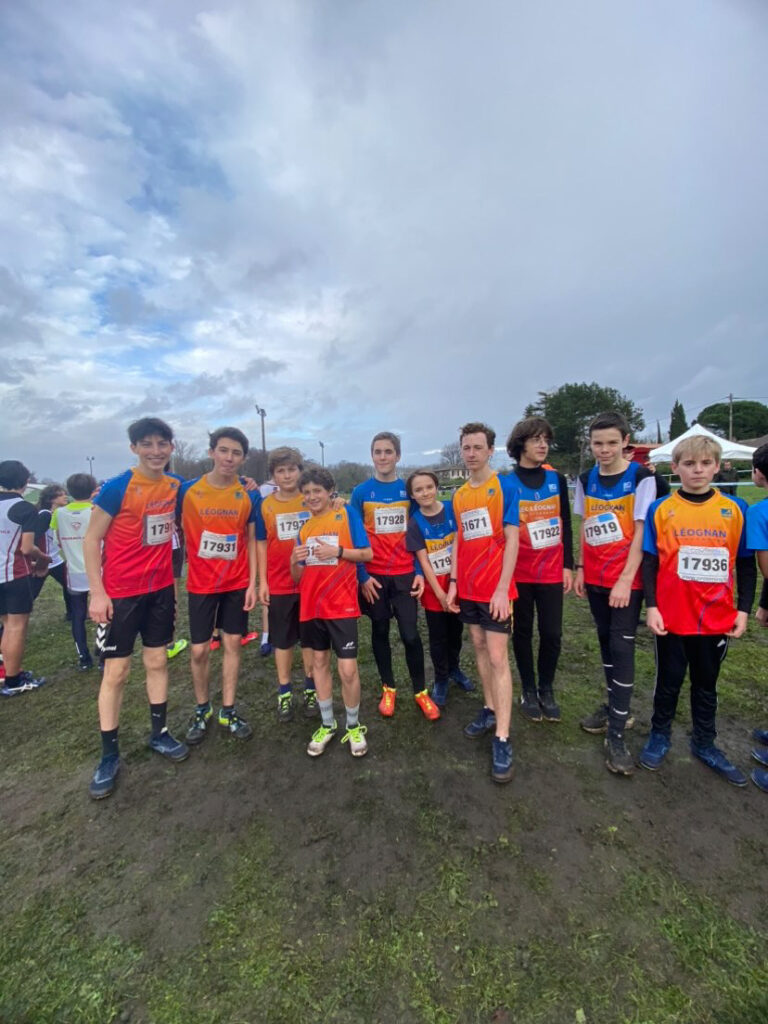 Championnats De Gironde De Cross 2023 Léognan Athlétisme